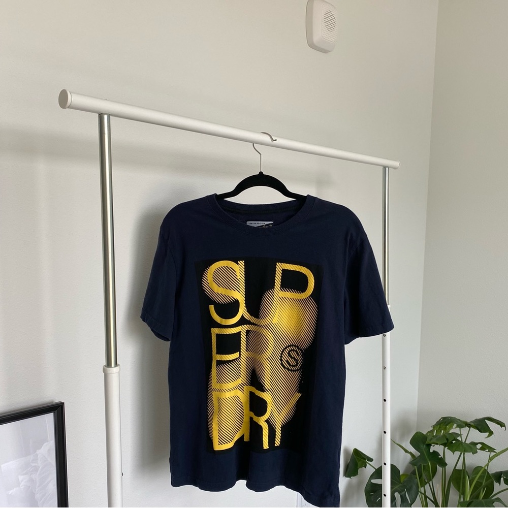 💛 Superdry Vintage Goods Dark Blue T-Shirt Limited Edition